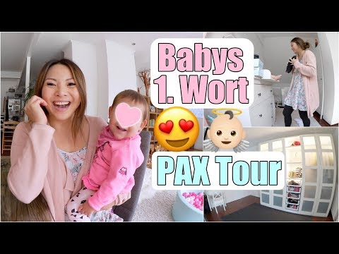 Lilis erstes Wort 😍 PAX Schrank Tour | Esszimmer Tisch kommt! Mama Alltag XXL VLOG | Mamiseelen