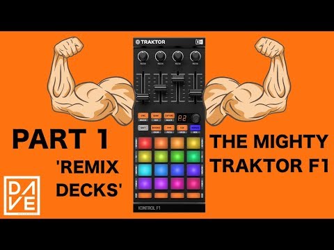 The Best Add On Controller For Your DJ Setup? Remix Decks - Native Instruments Traktor Kontrol F1