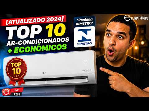 Vídeo: Top 10 Ar-condicionados Econômicos INMETRO 2024 — 10 Insights