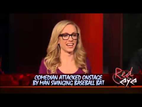 01-09-15 Kat Timpf on Red Eye - Bat Attack on Comic