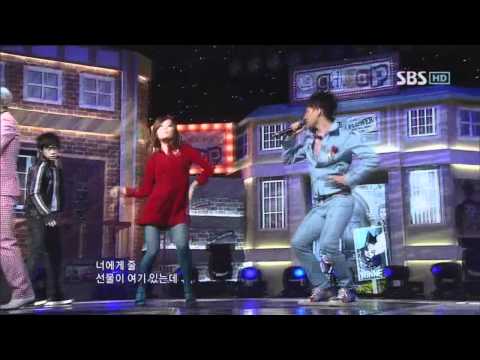 GD&TOP - Don't go home (지디앤탑-집에가지마) @SBS Inkigayo 인기가요 20110130