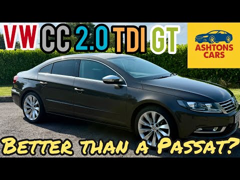 2013 VOLKSWAGEN CC 2.0 TDI GT  BLUE EFFICIENCY - Passat spawned 4dr coupe - BETTER THAN A PASSAT?