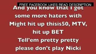 Still I Rise -- Nicki Minaj -- Lyrics On Screen