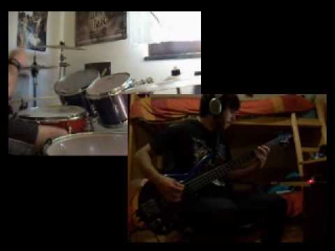 Paramore CrushCrushCrush Bass & Drums Split Cover