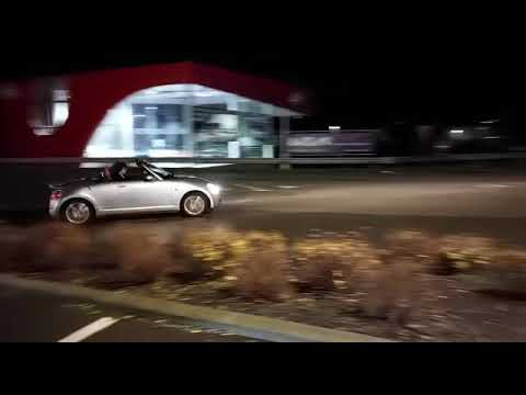 Thumbnail for Daihatsu Copen leaving meeting 1.3 16V no muffler sound acceleration by Daihatsu Copen