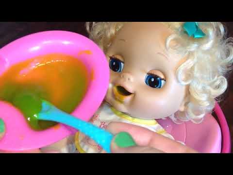 My Baby Alive Doll Aleasha's Night Routine Video