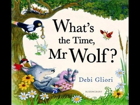 [SUBTITLED] WHAT'S THE TIME, MR. WOLF?| BOOK | KIDS READING
