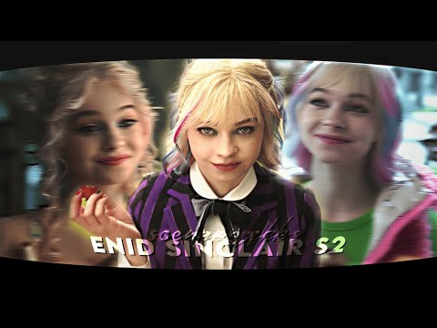 Enid Sinclair (wednesday s2) scenepack | logoless + 4k | with and without twixtor