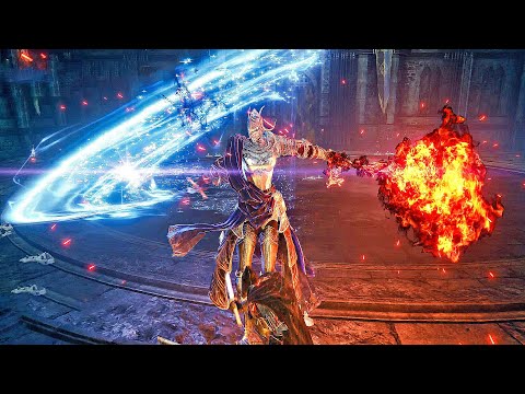 Elden Ring Shadow of The Erdtree - Rellana, Twin Moon Knight Boss Fight (4K 60FPS)