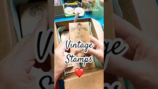 90’s Vintage Rubber Stamps #rubberstamps #vintagefinds #junkjournaling