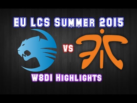 ROCCAT vs Fnatic - HIGHLIGHTS - EU LCS Summer 2015 - W8D1 - League of Legends