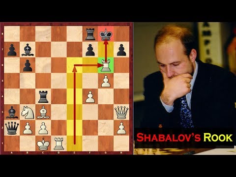 Alexander Shabalov's Rook Has No Reverse Gear