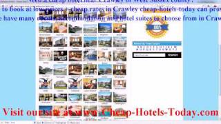 Late Rooms Crawley and Last Minute Hotels Crawley