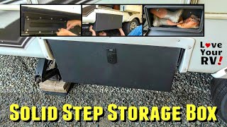 Lippert Components Solid Step Storage Box Installation