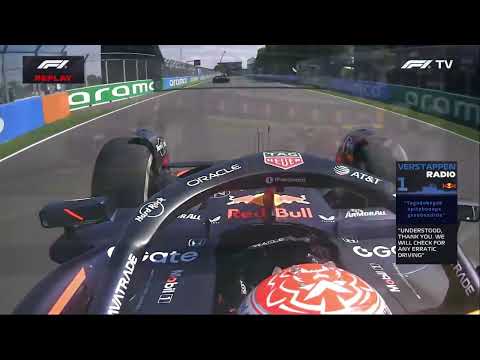 Max loses his mind on George Russel over radio (cut from broadcast)