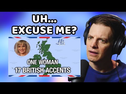 American Reacts to 17 British Accents