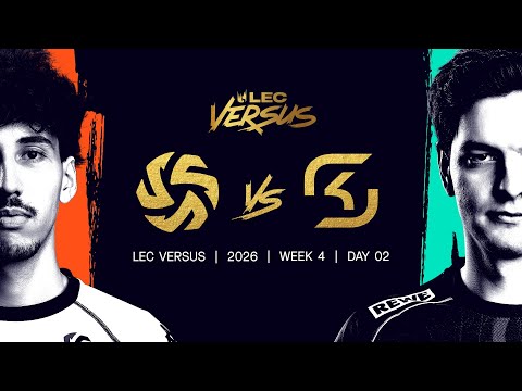 SHFT vs SK | 2026 LEC Versus - Week 4 Day 2 |  Shifters vs SK Gaming