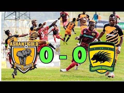 Ashantigold vs Asante Kotoko (Gpl wk11 Highlights)