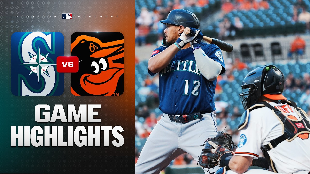 Mariners vs. Orioles Game Highlights (6/8/26) | MLB Highlights