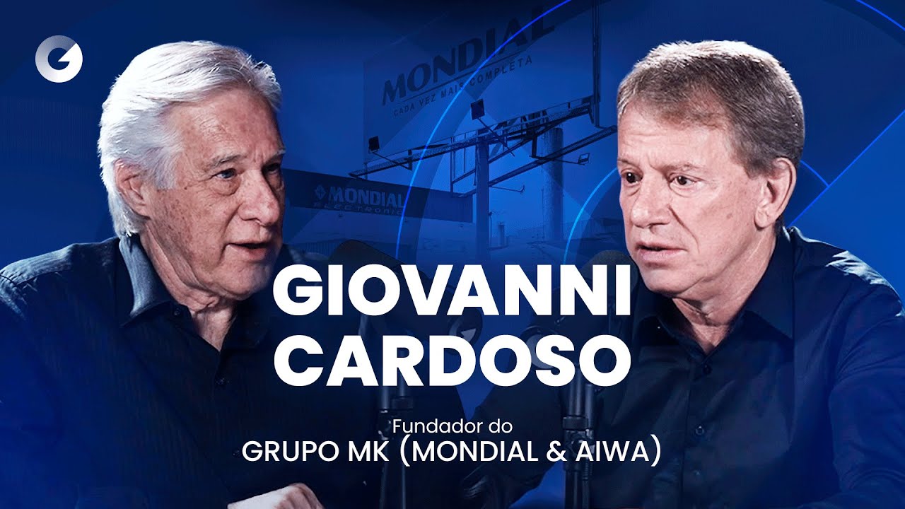 Giovanni Cardoso, a mente por trás das marcas Mondial e Aiwa fala sobre empreendedorismo no Brasil