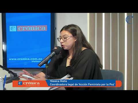Yéssica Malla, coordinadora legal de 'Acción Feminista por la Paz'