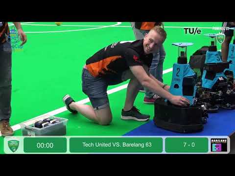 RoboCup Bangkok 2022 - Tech United MSL day 2