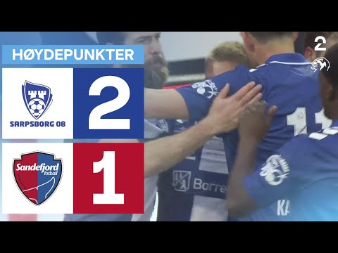 Sarpsborg 08 2 - 1 Sandefjord - Høydepunkter