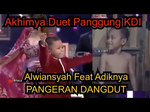 Alwiansyah Feat Adiknya - Pangeran Dangdut Guncang Panggung KDI