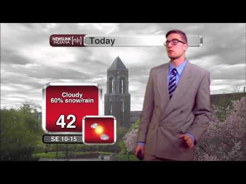 NewsLink Indiana Mid Day Weather Update March 3, 2016 - Balint Szalavari