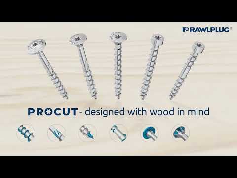 PROCUT construction screws - Rawlplug
