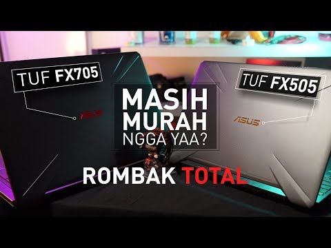 LAPTOP GAMING ASUS YANG TERJANGKAU & BEZEL-LESS !!! | Review Asus TUF FX505 GE & FX705 GD