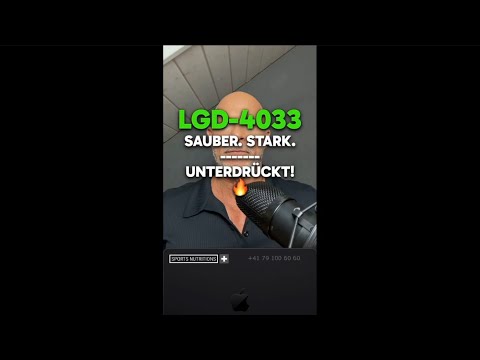LGD-4033 ⚡ Der bekannteste SARM der Welt – Wirkung, Risiken & Wahrheit!