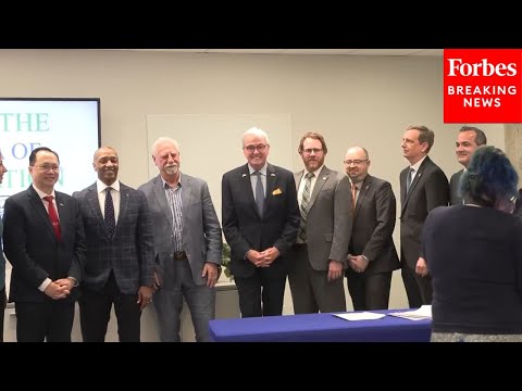 Gov. Phil Murphy Makes Announcement With NVIDIA Co-Founder Chris Malachowsky At Rutgers University