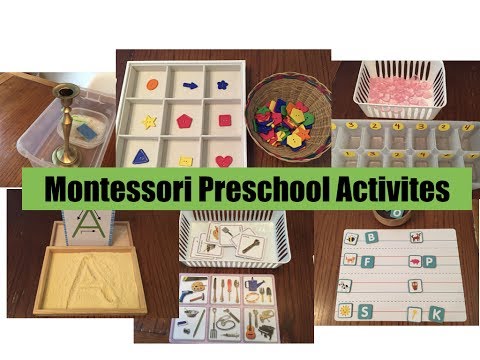Preschool Inspired Montessori Activities June 2017
