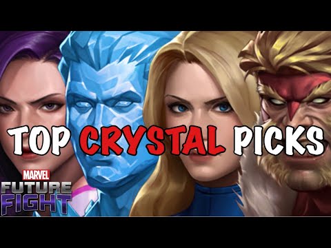 RANKING ALL 7 CRYSTAL LOCKED CHARACTERS - JULY 2019 | Marvel Future Fight
