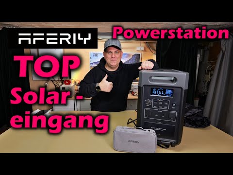 AFERIY P310 Power Station at a low price with high power output at the solar input