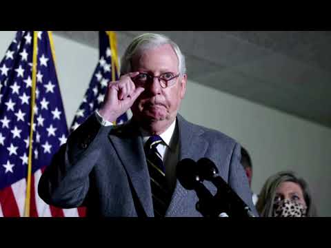 麥康奈爾稱參議院沒有2000美元支票的 "路徑 (No 'path' to $2,000 checks in Senate says McConnell)