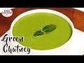 Green Chutney Restaurant Style | धनिया की हरी चटनी | Chutney for Kabab, Starters, Barbeque, 