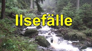 preview picture of video 'Die imposanten Ilsefälle bei Ilsenburg am Brocken (Harz) * Wasserfälle * Sachsen-Anhalt'