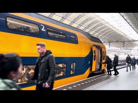 TRAIN JOURNEY IN NETHERLANDS | NETHERLANDS| AMSTERDAM | EUROPE