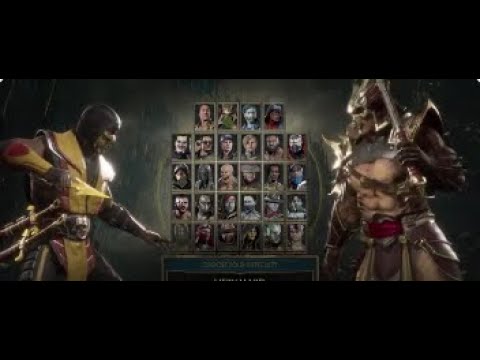 Mortal Kombat 11 Scorpion vs Shao Kahn (Very Hard)