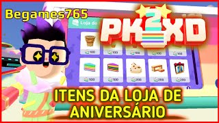 GAMEPLAY DE PK XD ,COMPREI TODOS OS ITENS DA ATUALIZAO DE  ANIVERSRIO.