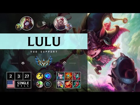 Lulu Support vs Rakan - NA Challenger Patch 14.12