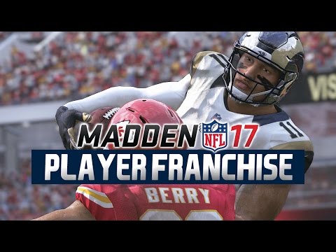 Madden NFL 17 - WR Player Franchise Ep. 32 - Week 10 at Chiefs [Season 2]