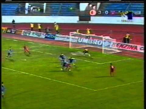 1999 (November 25) Slavia Prague (Czech Rep) 4-Steaua Bucharest (Romania) 1 (UEFA Cup)