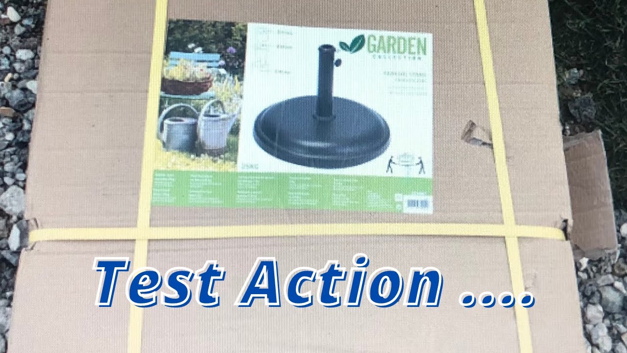Test Action - Pied de Parasol