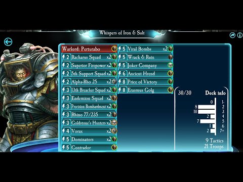 Ladder - Whispers of Iron & Salt (Perturabo) - 10 Victory Spree - Horus Heresy Legions