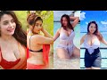 RIMPI I EXPRESSION HOT PHOTOSHOOT RIMPI MULTICOLOUR SAREE SAREE LOVER SAREE FASHION 2021