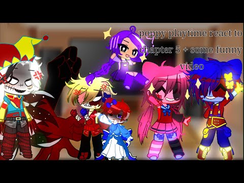 Poppy playtime react to chapter 5 + some funny videos # loud noise # part 1 ? # hope you enjoy it # 