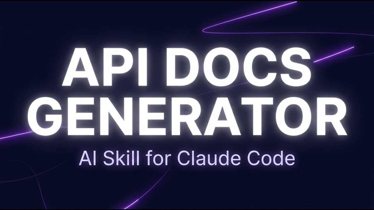API Docs Generator — AI Skill Overview | SkillForge